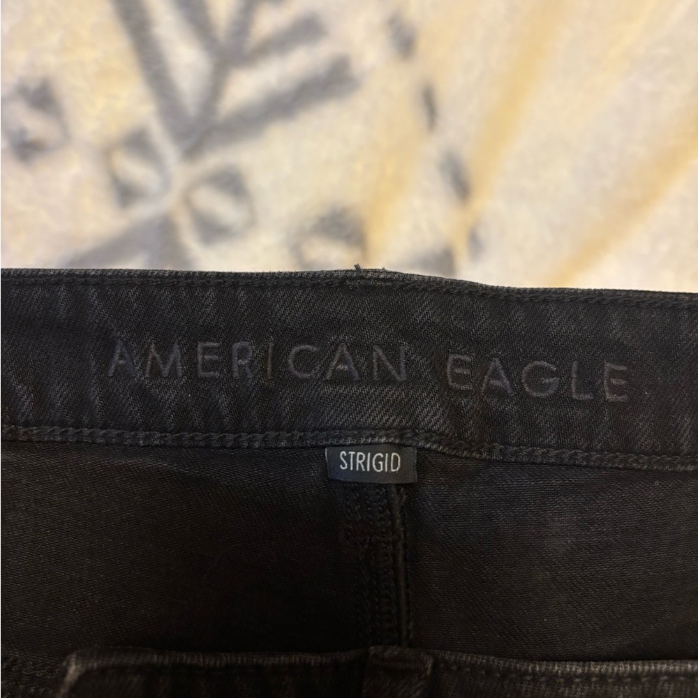 AE Strigid Super High-Waisted Ultra Wide-Leg Jean - Picture 7 of 7